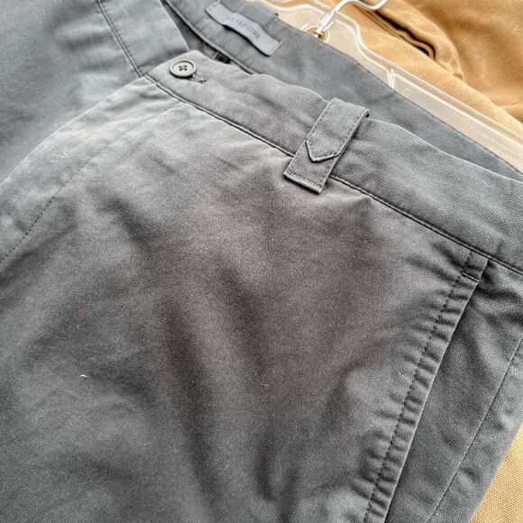 John Varvatos Gray Straight-Leg Luxury Tailored Trousers European - 38 - Picture 6 of 8